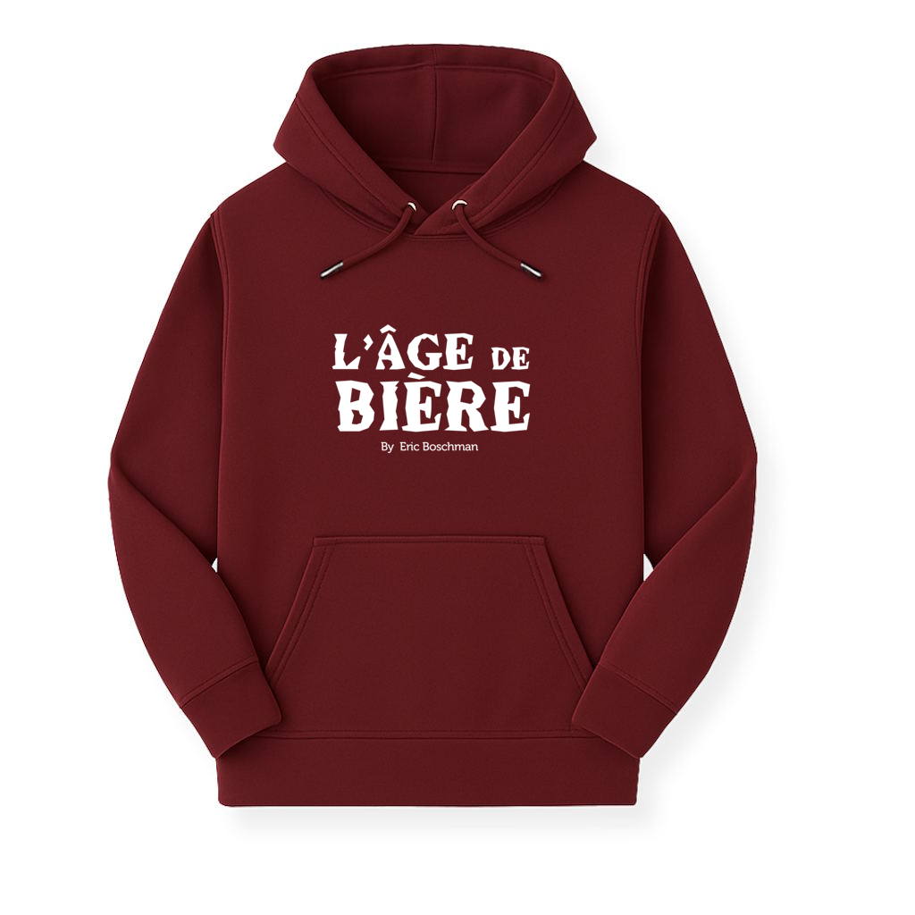 L'Âge de Bière 🍺 - Sweat à Capuche – Éric Boschman©