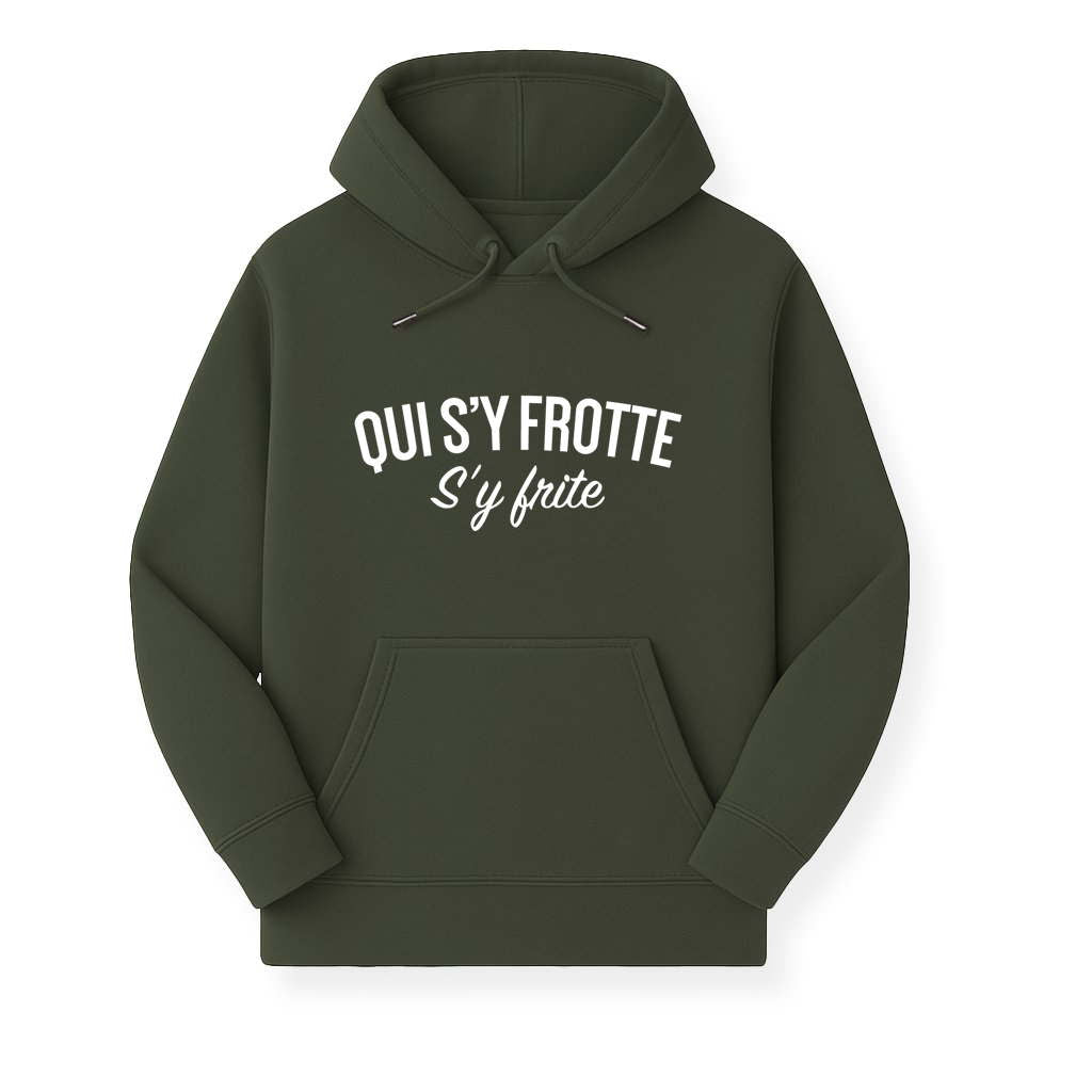 Qui s'y frotte s'y frite - Sweat à capuche