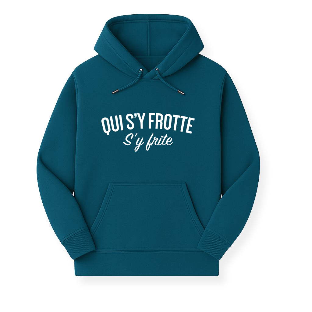Qui s'y frotte s'y frite - Sweat à capuche