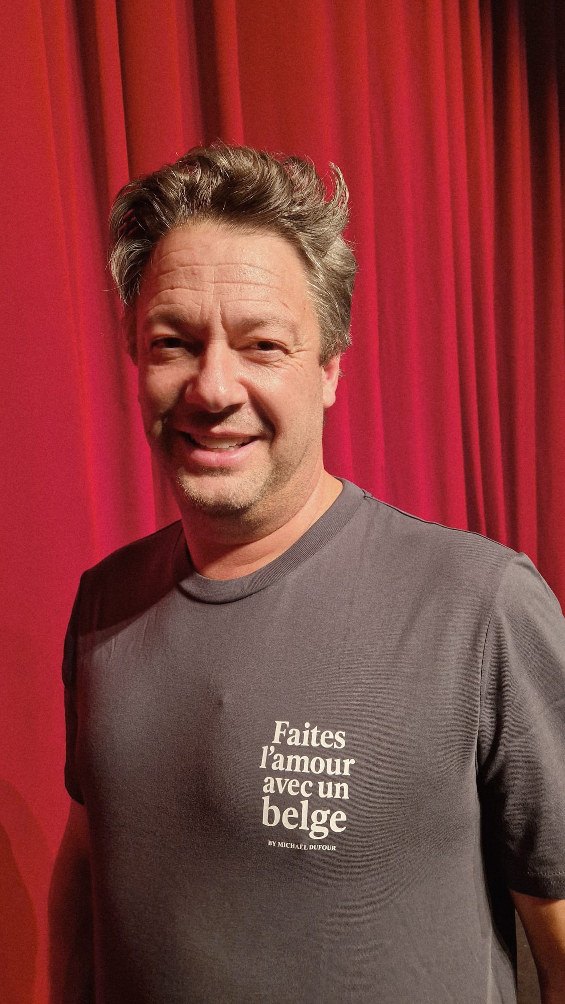 Faîtes l'amour avec un belge "Blason" - T-shirt - Michaël Dufour©