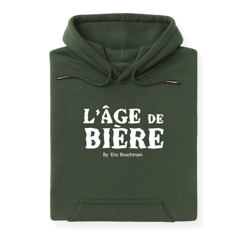 L'Âge de Bière 🍺 - Sweat à Capuche – Éric Boschman©